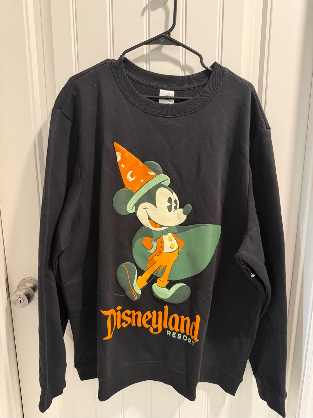 Black Mickey Mouse Graphic Sweatshirt